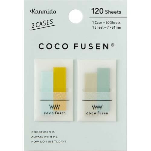 Coco Fusen Sticky Notes Sidmarkerare