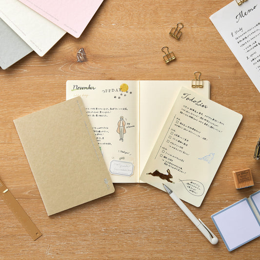 Kleid Tiny Grid Notes B6 – 2 mm rutnät