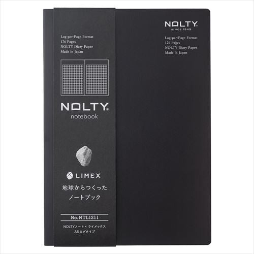 NOLTY Note × LIMEX A5 - Log Type Notebook