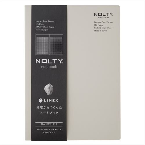 NOLTY Note × LIMEX A5 - Log Type Notebook