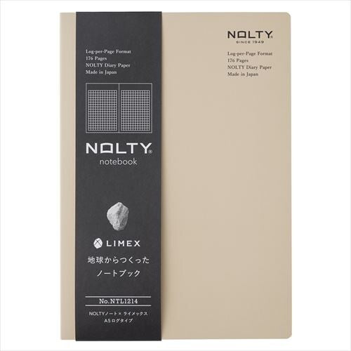 NOLTY Note × LIMEX A5 - Log Type Notebook