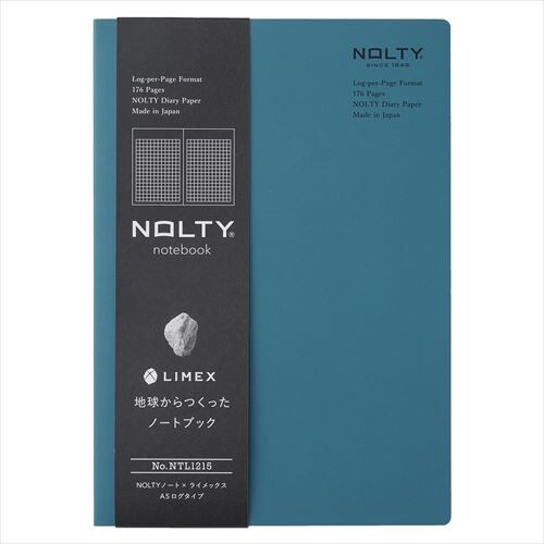 NOLTY Note × LIMEX A5 - Log Type Notebook