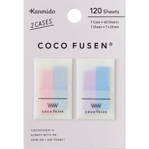Coco Fusen Sticky Notes Sidmarkerare