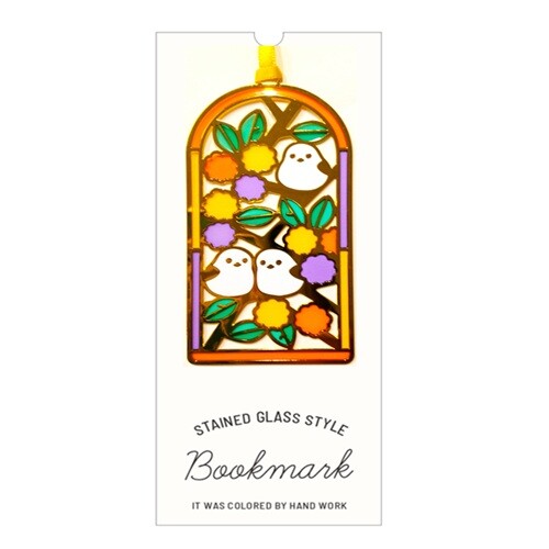 Shinko Seiki Stained Glass-Style Bokmärke