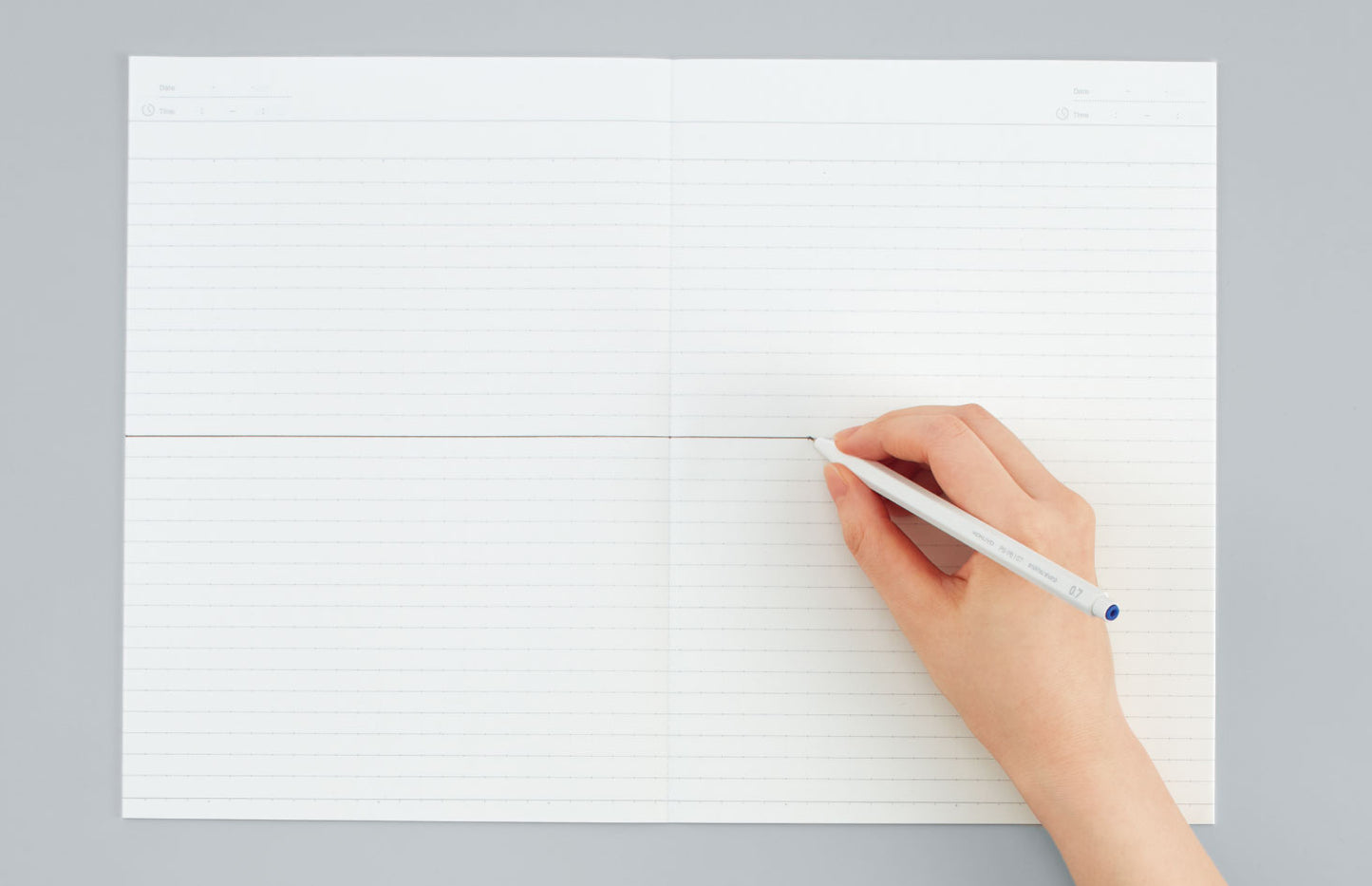 Kokuyo Campus Flat Kimochii Notebook B5 7mm Dotted Line skrivhäfte