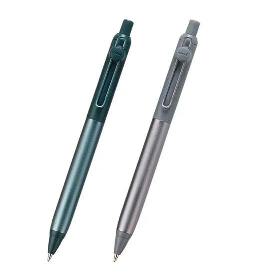 gray and blue pen