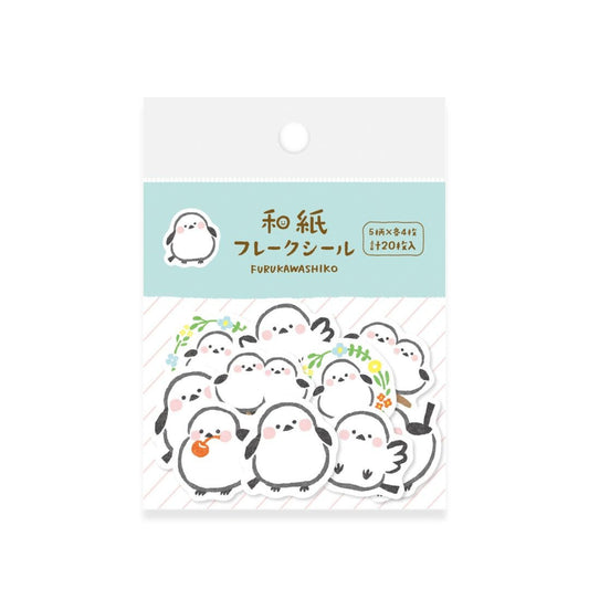 white bird stickers