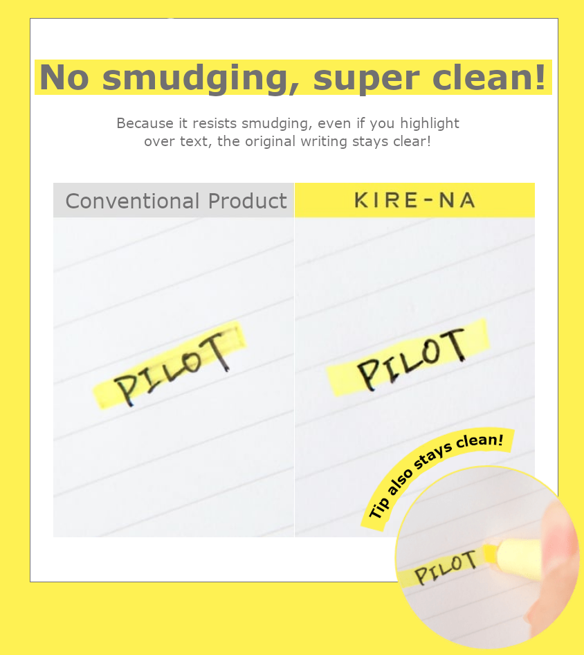 Pilot KIRE-NA överstryckningspenna 3.3 mm/0.5 mm