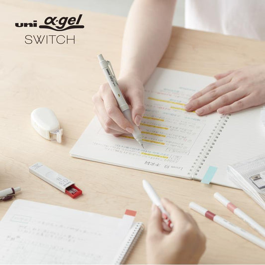 Uni α-Gel Switch kurutoga stiftpenna 0.3 mm