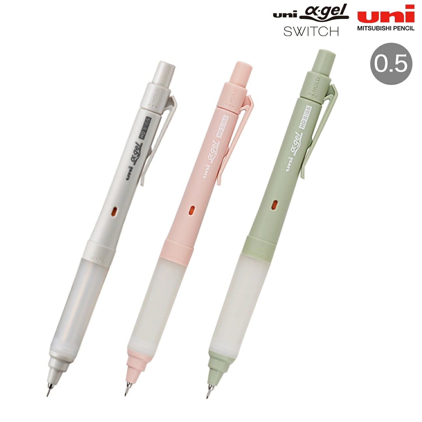 Uni α-Gel Switch kurutoga stiftpenna 0.5mm